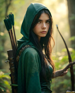Female Elves – AI Fantasy Art Collection
