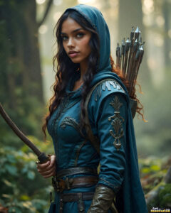 Female Elves – AI Fantasy Art Collection