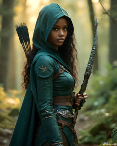 Female Elves – AI Fantasy Art Collection