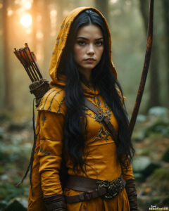 Female Elves – AI Fantasy Art Collection