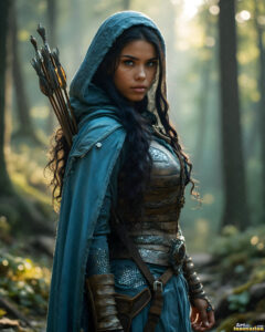 Female Elves – AI Fantasy Art Collection