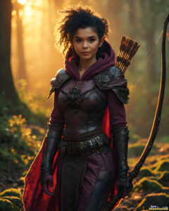 Female Elves – AI Fantasy Art Collection