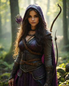 Female Elves – AI Fantasy Art Collection