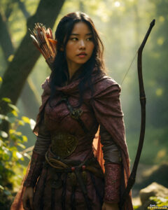 Female Elves – AI Fantasy Art Collection