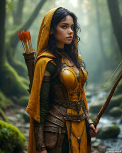 Female Elves – AI Fantasy Art Collection