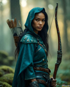Female Elves – AI Fantasy Art Collection