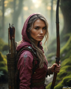 Female Elves – AI Fantasy Art Collection