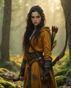 Female Elves – AI Fantasy Art Collection