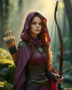 Female Elves – AI Fantasy Art Collection