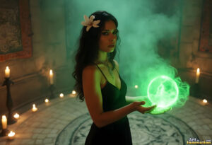 Female Warlocks Art Gallery