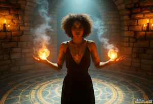 Female Warlocks Art Gallery