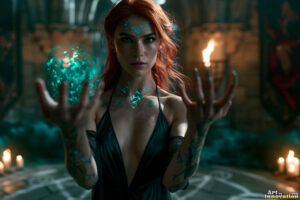 Female Warlocks Art Gallery