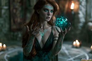 Female Warlocks Art Gallery