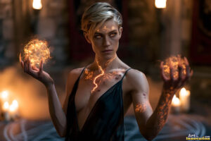 Female Warlocks Art Gallery