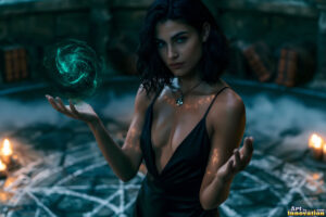 Female Warlocks Art Gallery