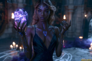 Female Warlocks Art Gallery
