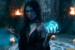 Female Warlocks Art Gallery