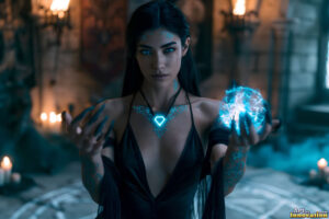 Female Warlocks Art Gallery