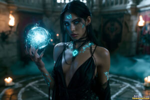 Female Warlocks Art Gallery