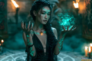 Female Warlocks Art Gallery