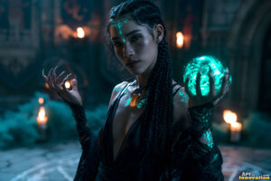 Female Warlocks Art Gallery