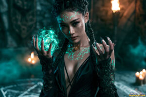 Female Warlocks Art Gallery