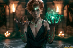 Female Warlocks Art Gallery