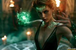 Female Warlocks Art Gallery