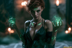 Female Warlocks Art Gallery