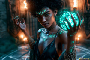Female Warlocks Art Gallery