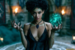 Female Warlocks Art Gallery