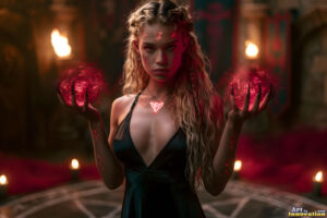 Female Warlocks Art Gallery