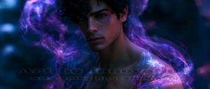 Men Enveloped by Color – AI Abstract Art | Art by Innovation