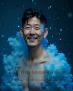 Men Enveloped by Color – AI Abstract Art | Art by Innovation