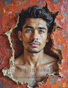 Man in Painting Comes to Life