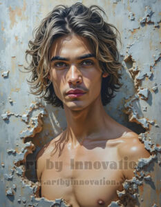 Man in Painting Comes to Life