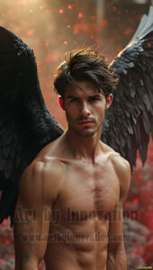 Dark Angels – AI Fallen Angel Art Gallery