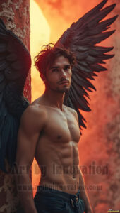 Dark Angels – AI Fallen Angel Art Gallery