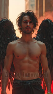 Dark Angels – AI Fallen Angel Art Gallery