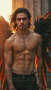 Dark Angels – AI Fallen Angel Art Gallery