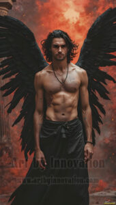 Dark Angels – AI Fallen Angel Art Gallery