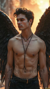 Dark Angels – AI Fallen Angel Art Gallery