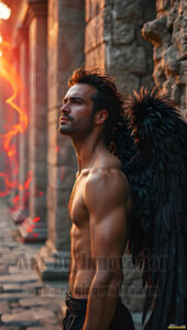 Dark Angels – AI Fallen Angel Art Gallery