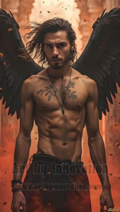 Dark Angels – AI Fallen Angel Art Gallery