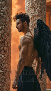 Dark Angels – AI Fallen Angel Art Gallery