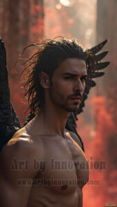Dark Angels – AI Fallen Angel Art Gallery