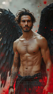 Dark Angels – AI Fallen Angel Art Gallery