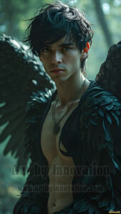 Dark Angels – AI Fallen Angel Art Gallery