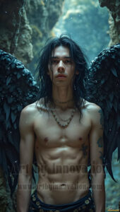 Dark Angels – AI Fallen Angel Art Gallery