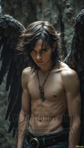 Dark Angels – AI Fallen Angel Art Gallery